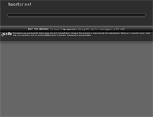 Tablet Screenshot of itposter.net